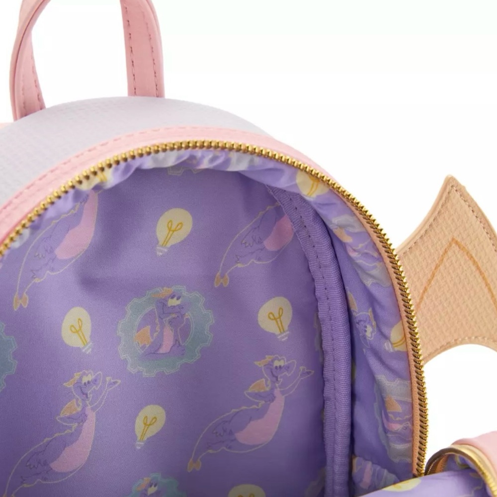 Disney Figment cosplay Loungefly Mini Backpack - Picture 4 of 4